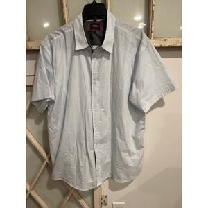 Six Lincoln size 2X me s short sleeve button up shirt